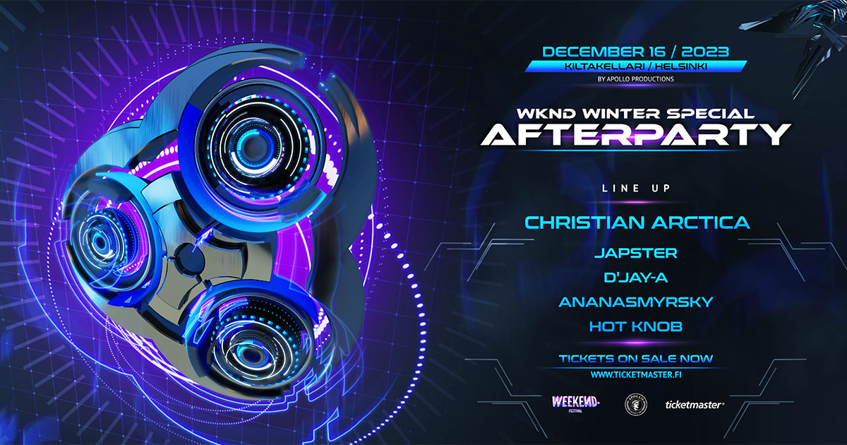 Weekend Winter Special after party